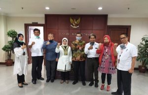Panitia Webinar KKSS Silaturrahmi ke Mahkamah Konstitusi