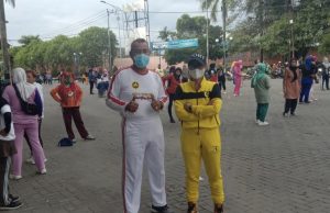 Antusias Masyarakat Sidrap, Peduli Olah Raga di Masa Pandemi Covid 19