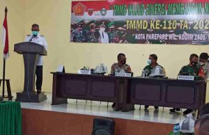 Wakil Walikota Sambut Ketua Wasev TMMD ke-110, Harap Sinergitas Terus Terjalin