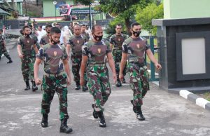 Jaga Kebugaran Personel agar Tetap Prima dalam Bertugas, Kodim 1405/Parepare Gelar Bina Fisik