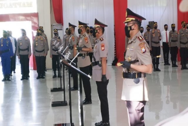 Polda Pelantikan Kapolres Gowa Bulukumba