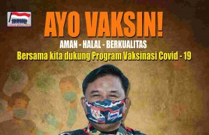 Ketua Laskar Merah Putih Parepare Dukung Program Vaksinasi Covid-19, HSL : Ayo Vaksin !