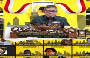 Taufan Pawe, Yakin Golkar Institute Melahirkan Kader Berintegritas dan Visioner