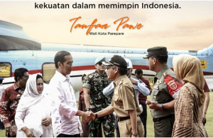 Wali Kota Parepare, Doakan Jokowi Selalu Diberi Kesehatan dan Kekuatan Pimpin Indonesia ” Selamat Ulang Tahun Presiden RI”