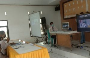 Virtual, Walikota Parepare Menyaksikan Penyerahan Insentif 1.638 Ketua RT/RW, Pengurus Masjid, dan Bhabinkamtibmas