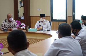 Taufan Pawe Perkenalkan Parepare Kota Habibie Saat Terima Kanwil VI KPPU Makassar