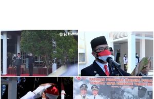 Wali Kota Parepare, Kukuhkan 61 Paskibraka 2021