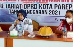 Ketua DPRD Parepare Andi Nurhatina Tipu Sosialisasikan Perda nomor 8 tahun 2017