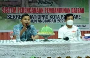 Wakil Ketua DPRD Parepare Tasming Hamid Sosialisasikan Perda Sistem Perencanaan Pembangunan Daerah
