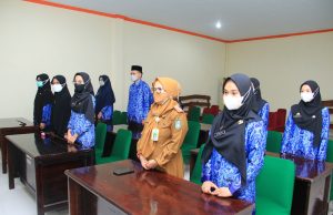 Manajemen RSUD Andi Makkasau Ikuti Pembukaan Latsar CPNS 2021 lingkup Pemerintah Kota Parepare Secara Virtual