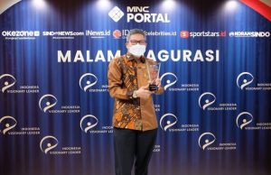 Wali Kota Parepare, Terima Penghargaan Indonesia Vosionary Leader Kategori Best Overal dari MNC