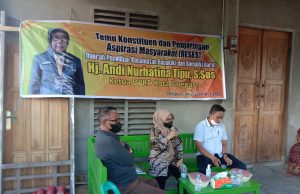 Ketua DPRD Parepare, Hj. Andi Nurhatina Tipu, S.Sos, Lakukan Reses Di Lompoe
