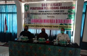Perda Tentang Larangan Minuman Beralkohol Disosialisasikan
