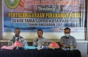 Ketua Bapemperda DPRD Parepare Sosialisasikan Perda Nomor 7 Tahun 2020