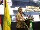 Taufan Pawe : Selamat, Terpilihnya Irjen Pol (Purn) Mas Guntur Laupe, SH.,MH. Sebagai Ketua IKM Pare Wali kota Parepare, HM. Taufan Pawe. Memberi sambutan saat Musyawarah Luar Biasa DPP IKM Pare.