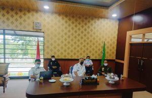Wawali Parepare Ikut Rapat Virtual Bersama Plt Gubernur Sulsel