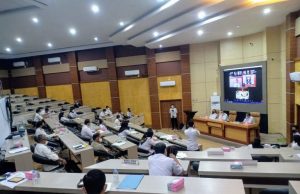 Rapat Monitoring dan Evaluasi Pembangunan TA 2021 Pemkot Parepare