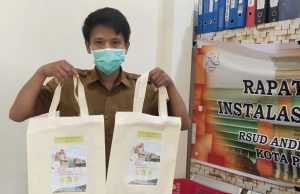 Meminimalkan Penggunaan Sampah Plastik, RSUD Andi Makkasau Lakukan Inovasi Goghos