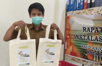 Meminimalkan Penggunaan Sampah Plastik, RSUD Andi Makkasau Lakukan Inovasi Goghos