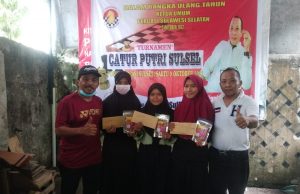Tim Putri Parepare Sapu Bersih Juara Catur Cepat Ultah Ketua Percasi Sulsel