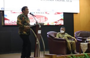 Kapuslatbang KMP LAN RI Makassar, Andi Taufik, Sebut Taufan Pawe Kepala Daerah Paling Inovatif