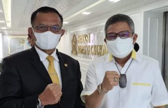 Taufan Pawe, Ucapkan Selamat kepada Letjend TNI (Purn) Hi. Lodewijk F Paulus