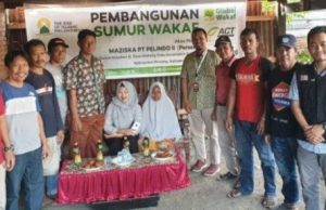 ACT Sulsel melalui MRI Bantu Masyarakat Bangun Sumur dan MCK di Desa Watangpulu Pinrang