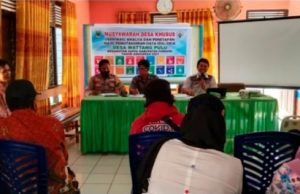 Bahas SDGs, Pemdes Watang Pulu Gelar Musyawarah Desa Khusus