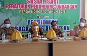 Perda Pendidikan Baca Tulis Al-quran Disosialisasikan Ketua DPRD Parepare Andi Nurhatina Tipu