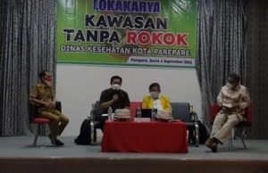 Ketua Komisi II DPRD Parepare Kamaluddin Kadir Jadi Pembicara Lokakarya Kawasan Tanpa Rokok