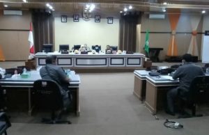 Paripurna DPRD Parepare Tentang Penyampaian Hasil Rapat Pansus Tiga Ranperda