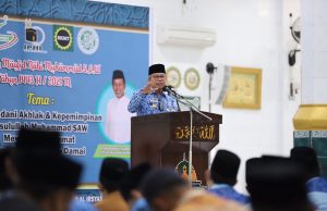 Taufan Pawe Pesan Ini Saat Hadiri Maulid Nabi Muhammad SAW di Masjid Besar Al Irsyad