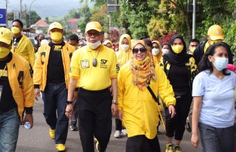Di Depan Ribuan Warga Toraja, Taufan Pawe Kenalkan Airlangga Hartarto Sebagai Capres