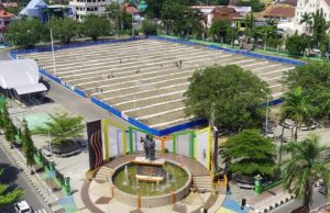 Dukung Revitalisasi Lapangan Andi Makkasau, Taufan Pawe : Kami Bangun 2 Reservoar