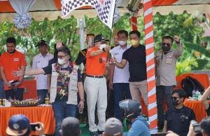 Wali Kota Parepare Lepas Peserta Celebes Three Days Oveland