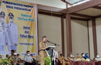 Azan Berkumandang, Taufan Pawe Hentikan Sambutan