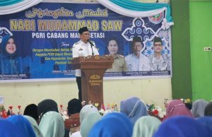 PGRI Cabang Mallusetasi Gelar Maulid Nabi Muhammad SAW