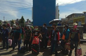 POS BP2MI Parepare Pasilitasi TKI Ilegal Pulang Ke Kampung Halamannya