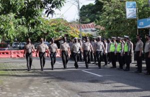 Kapolres Barru Pimpin Korps Raport Kenaikan Pangkat Periode 1 Januari 2022