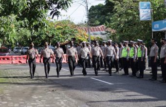 Kapolres Barru Pimpin Korps Raport Kenaikan Pangkat Periode 1 Januari 2022