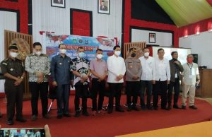 Konferensi ke-5 PWI di Rujab Bupati Enrekang, Sukses. H. Purmadi Zain Nahkodai PWI Sidrap-Enrekang