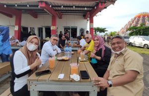 Ngopi Bersama Taufan Pawe, Fraksi Golkar Sulsel Kompak Sukseskan HUT Ormas MKGR di Makassar