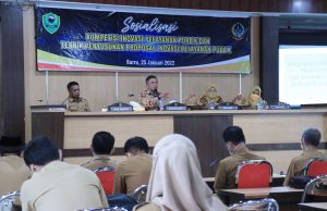 Suburkan Inovasi, Sekda Buka Kegiatan Sosialisasi Kompetensi Dan Teknik Inovasi Pelayanan Publik