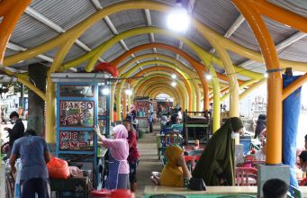 Pasar Senggol Tertata dan Bersih, Pedagang: Terimakasih Pak Taufan Pawe