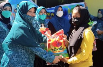 Peringati HUT Parepare ke-62, PKK Parepare Gelar Baksos