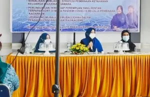 Buka Pelatihan Kader PKK se-Kecamatan Bacukiki, Erna Rasyid Taufan : Semoga Bermanfaat Untuk Warga