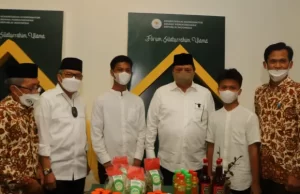 Airlangga Hartarto Perkenalkan Taufan Pawe di Unhas