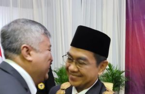 Bupati Pinrang Hadiri Pelantikan Rektor UNHAS Prof.Dr.Ir.Jamaluddin Jompa.M,sc