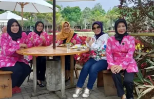 Erna Rasyid Taufan dan Rombongan FCC Disambut IWSS Provinsi Jabar dan Bandung