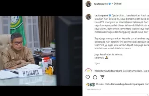 Walikota Parepare Umumkan Diri Positif Covid-19, Sang Istri Juga Terkonfirmasi